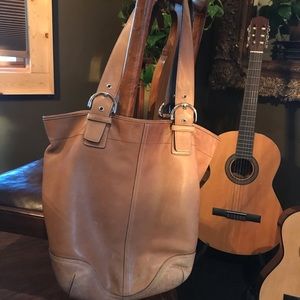 Vintage Coach Tote Bag